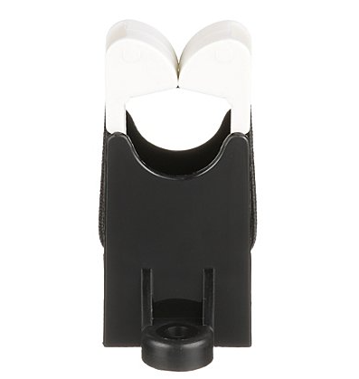 Elastische Halter RER75_S6_X mit austauschbarem Gummiband. Maximale Bündelkapazität 19,1mm.